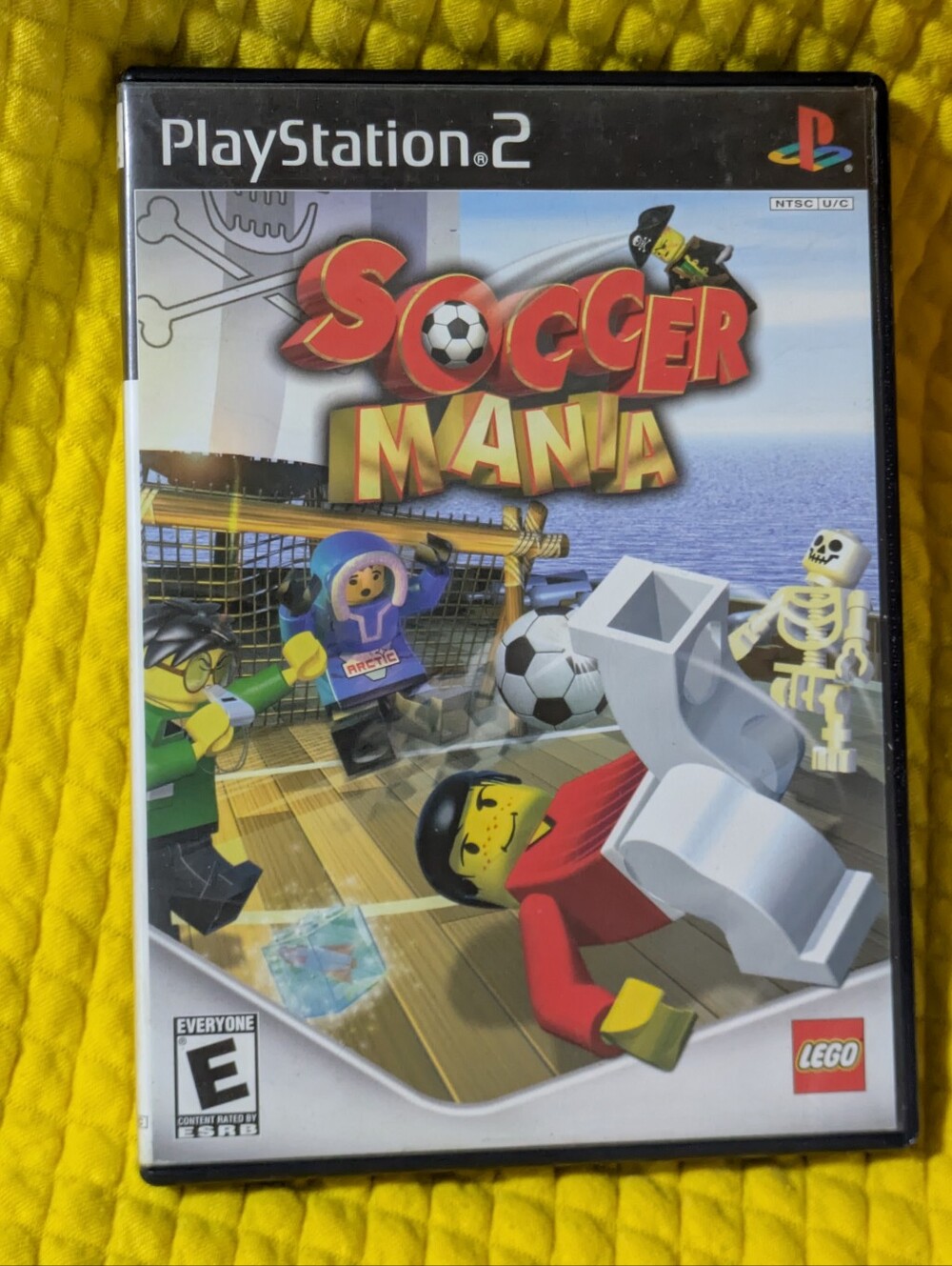 SOCCER MANIA | Sony PS2 Black Label 👉CIB | VG